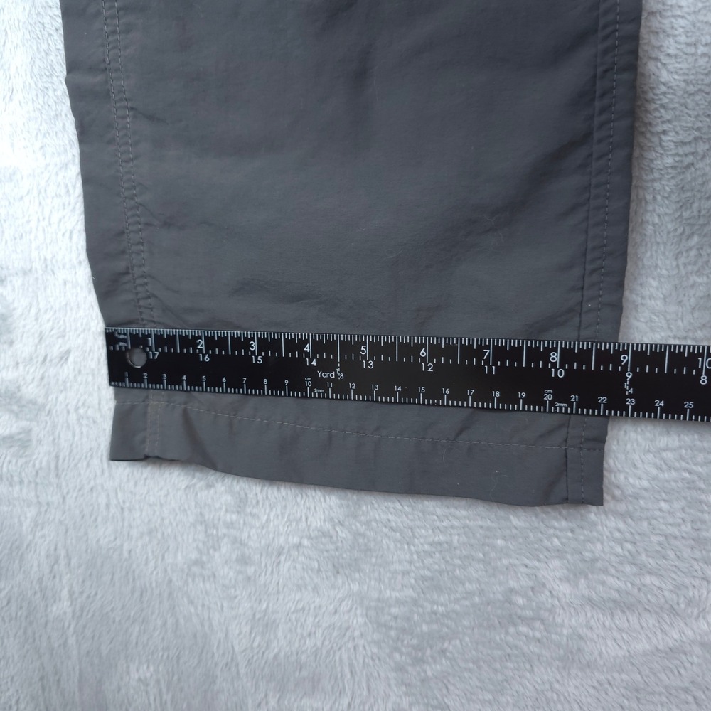 Columbia Cargo Pants Mens 34x32 Gray Omni-Shade Hiking Outdoor Nylon Gorpcore - Picture 12 of 12